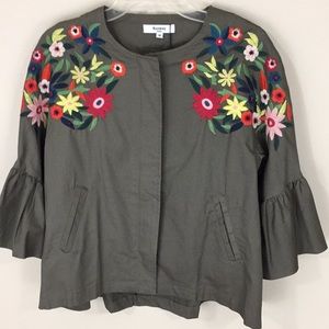 Runway Paris Embroidered Jacket NWT Size Medium